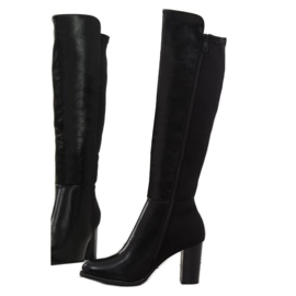 Botas con parte superior flexible negro VQ-3 Negro 1 Botas con parte superior flexible negro VQ-3 Negro 1