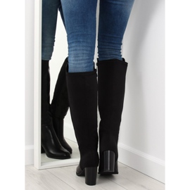 Botas con parte superior flexible negro VQ-3 Negro 3