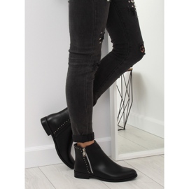 Botines Chelsea negros para mujer 0-257 Negro 7