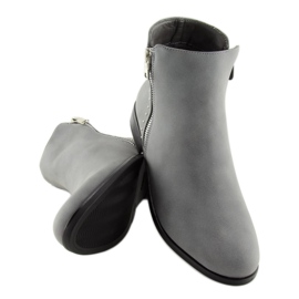 Botas grises Jodhpur para mujer 0-257 Gris 2