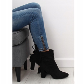Negro FA183 Tacones negros 8