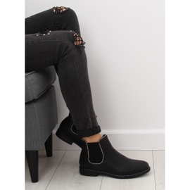 Botines Chelsea negros para mujer 1003-PA Negro 2