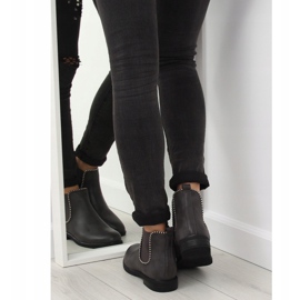 Botines Chelsea grises para mujer 1003-PA Gris 3