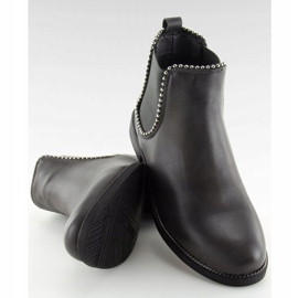 Botines Chelsea grises para mujer 1003-PA Gris 4