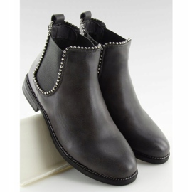 Botines Chelsea grises para mujer 1003-PA Gris 5