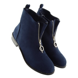 Botas azul marino para mujer LL6300 Azul 3