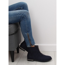 Botas azul marino para mujer LL6300 Azul 6