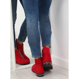 Rojo Botas rojas de mujer LL6300 Rojo 5