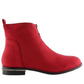 Rojo Botas rojas de mujer LL6300 Rojo 1