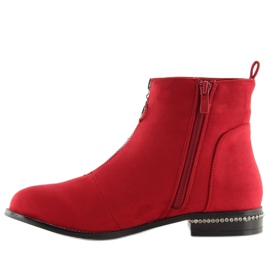 Rojo Botas rojas de mujer LL6300 Rojo 2