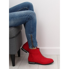 Rojo Botas rojas de mujer LL6300 Rojo 7