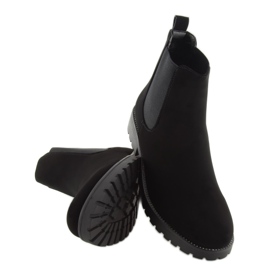 Botines Chelsea negros para mujer SP16 Negro 1