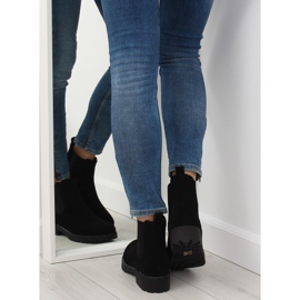 Botines Chelsea negros para mujer SP16 Negro 3