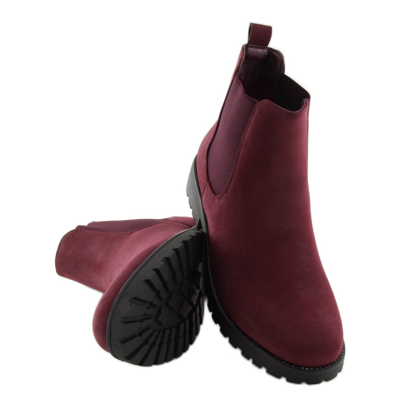 Botas de mujer granate SP16 WINE-RED rojo 1 Botas de mujer granate SP16 WINE-RED rojo 1