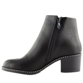 Botas con tacón estable negro BH120-KB 5