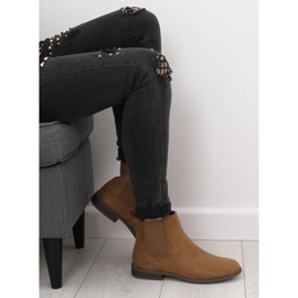 Camel LJ111 Botas Chelsea de mujer Camel marrón 5