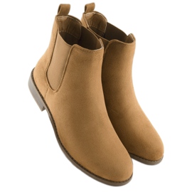 Camel LJ111 Botas Chelsea de mujer Camel marrón 3