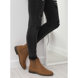 Camel LJ111 Botas Chelsea de mujer Camel marrón 6