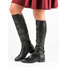Botas VINCEZA negras negro 2