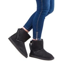 Seastar Botas de nieve de gamuza negro 2 Seastar Botas de nieve de gamuza negro 2