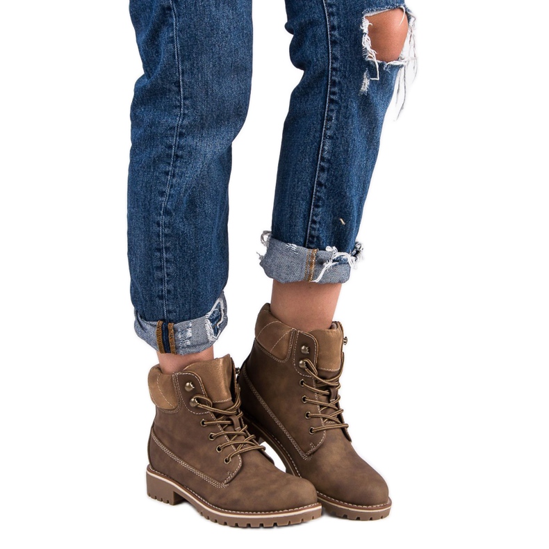 Super Me Tramperos anudados marrón 1