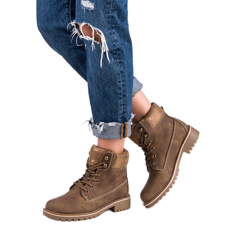 Super Me Tramperos anudados marrón 2