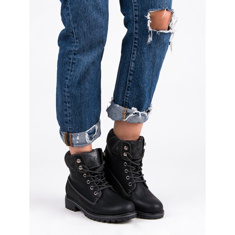 Super Me Tramperos anudados negro 1 Super Me Tramperos anudados negro 1