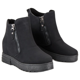 Botines negros mate 3