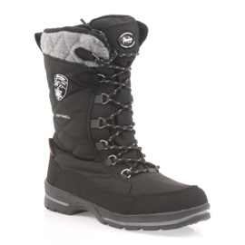 American Club Botas de nieve con membrana American 702SB, negras negro gris 1