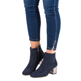 Bestelle Botas de otoño elegantes azul 6