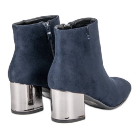 Bestelle Botas de otoño elegantes azul 4