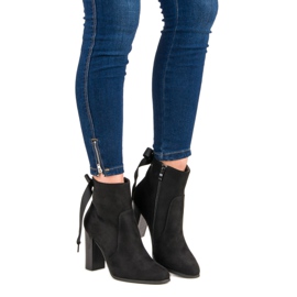 Super Mode Botas elegantes en el poste negro 2 Super Mode Botas elegantes en el poste negro 2