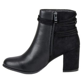 Nio Nio Botines negros en un poste 4