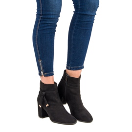 Botines de ante negros 5