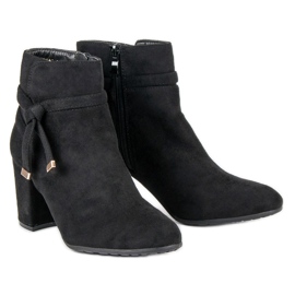 Botines de ante negros 4
