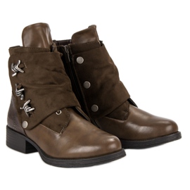 Botas moteras marrones marrón 10