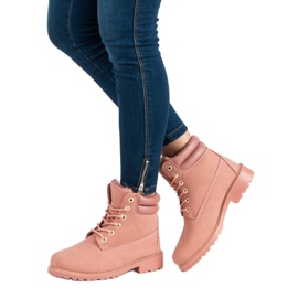 Tramperos de polvo rosado 3