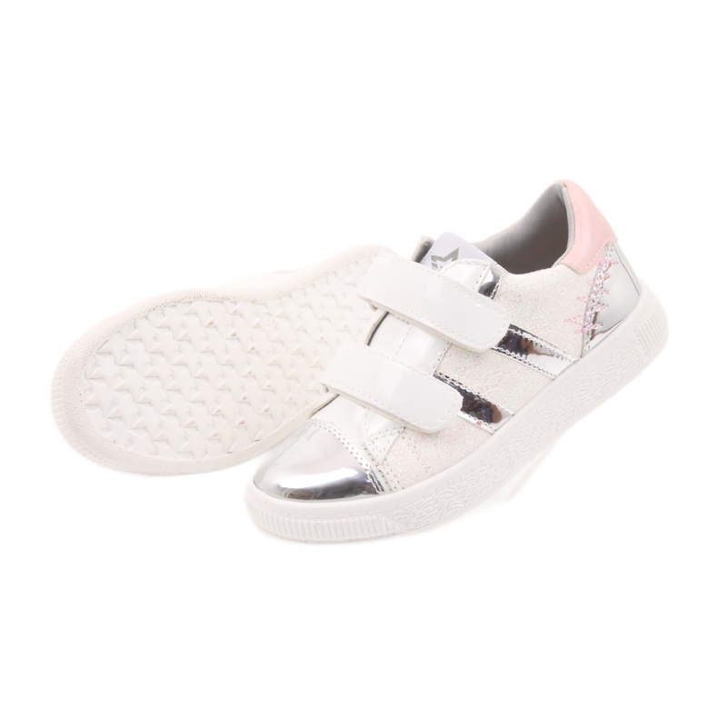 American Club Sneakers, deportivas americanas 16699 rosa gris blanco 4