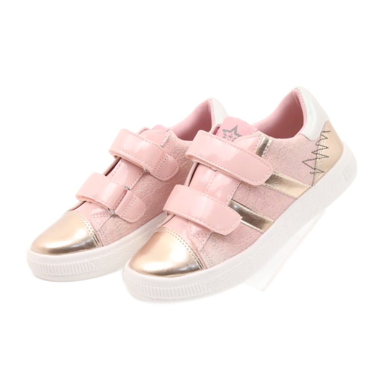 American Club Sneakers, deportivas americanas 16699 rosa amarillo 3