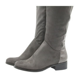 Botas a la rodilla grises Filippo 379 5