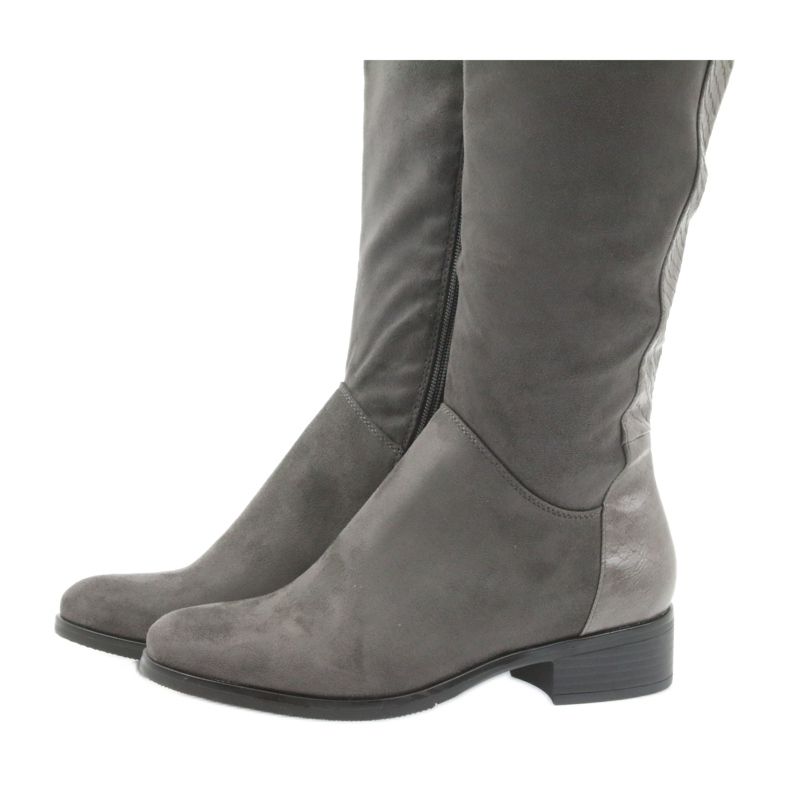 Botas a la rodilla grises Filippo 379 5