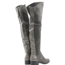 Botas a la rodilla grises Filippo 379 4