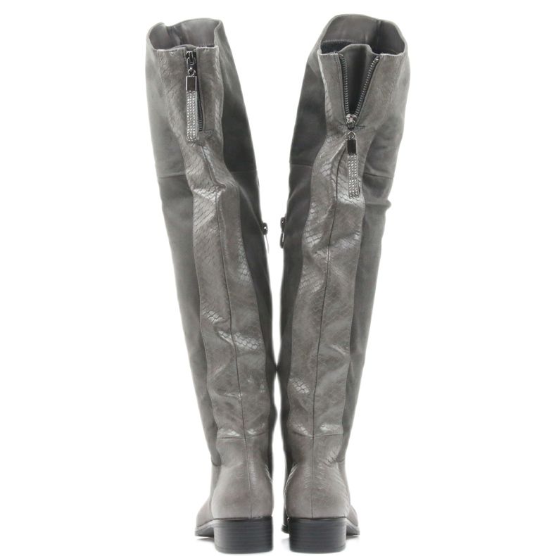 Botas a la rodilla grises Filippo 379 3