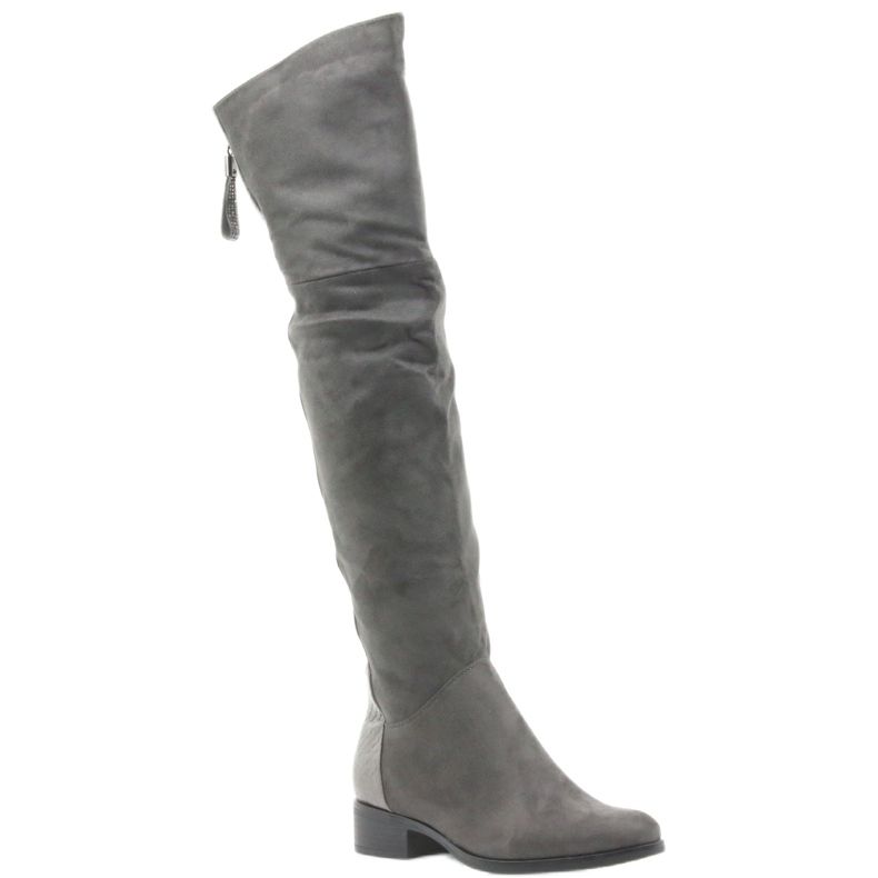 Botas a la rodilla grises Filippo 379 1