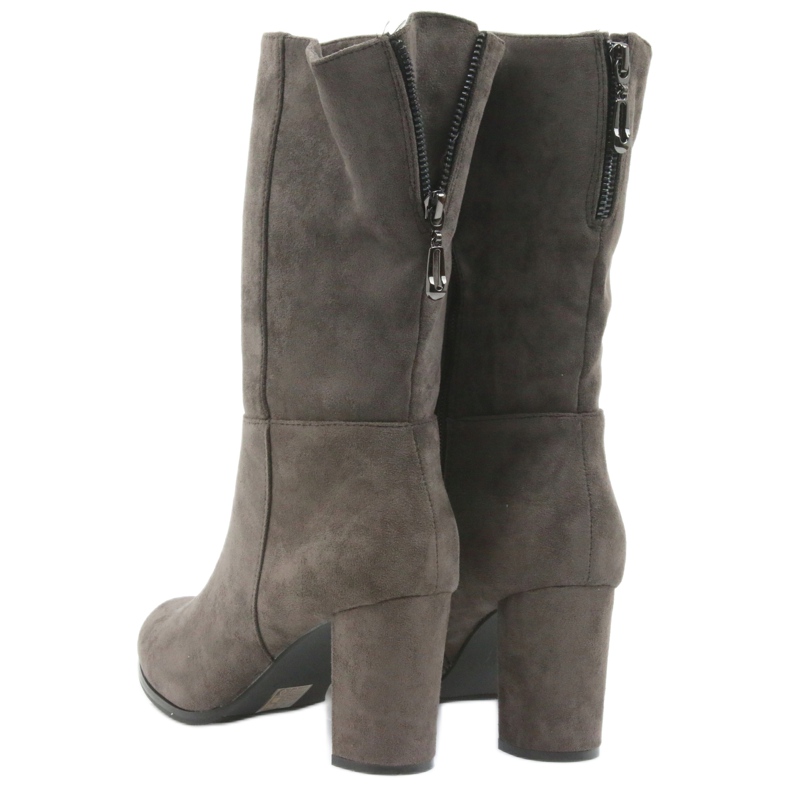 Botas oscuras botas Coffe Sergio leone beige 4