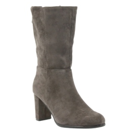 Botas oscuras botas Coffe Sergio leone beige 1
