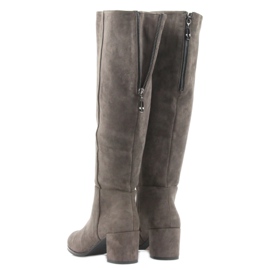 Botas oscuras Coffe Sergio leone marrón 4