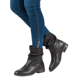 Super Me Botas negras clásicas negro 5
