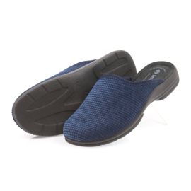 Inblu Pantuflas hombre azul marino 4