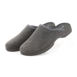 Inblu Pantuflas grises para hombre 3